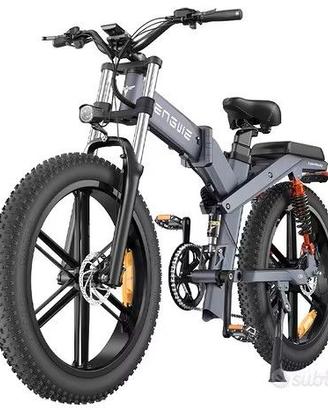 FAT BIKE ENGWE X26 1200W 48V DOPPIA BATTERIA NUOVO