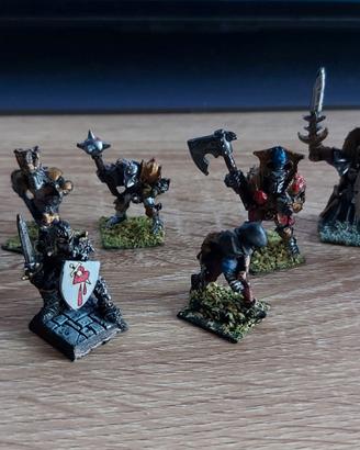Warhammer Fantasy miniature colorate