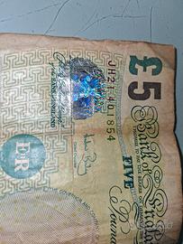 5 pound rara 1780 1845 