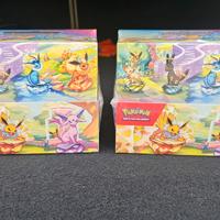 Box mini tin pokemon evoluzioni prismatiche sealed