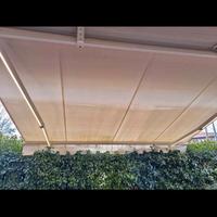 Tenda da sole motorizzata con illuminazione a LED