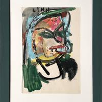 Walter fusi opera unica figurativo 1963 raro