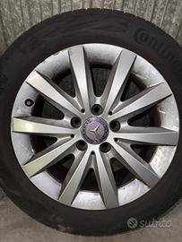 4 Cerchi Originali Mercedes Classe A W176 16”+gomm