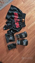Set Completo Muay Thai / Kickboxing - LEONE