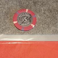 fiches 5 $ casinò Bellagio LAS Vegas 