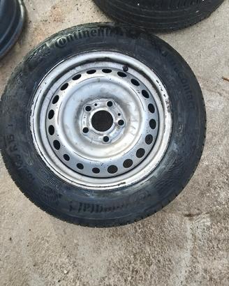Ruota di scorta con pneumatico cerchio Renault