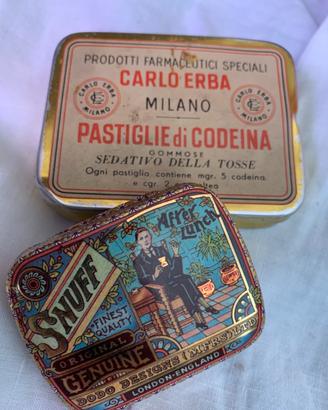 STUNFF- Carlo Erba: latta vintage rare singole