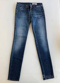 Jeans GAS donna blu elasticizzati W27 L34