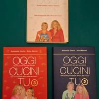 LOTTO 3 LIBRI Antonella Clerici - Oggi cucini tu
