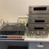Impianto hifi teac technics