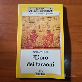 Libro letteratura l'oro dei faraoni lettura giovan