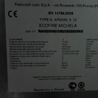 stufa a pellet palazzetti Eco Fire modello Michela