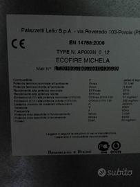 stufa a pellet palazzetti Eco Fire modello Michela