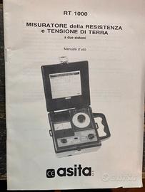 Misuratore tester resistenza e tensione di terra