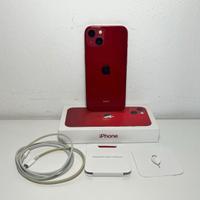 IPHONE 13 128GB APPLE ROSSO + ACCESSORI INCLUSI