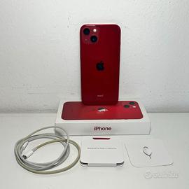 IPHONE 13 128GB APPLE ROSSO + ACCESSORI INCLUSI