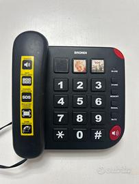 TELEFONO BRONDI BRAVO 15 GRANDI TASTI ANZIANI