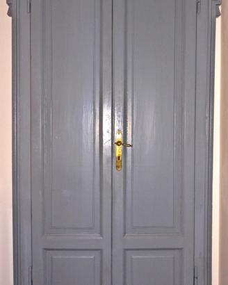 Porte antiche a due ante telaio vecchia Milano