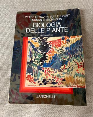 Biologia delle Piante – 6ª edizione Zanichelli