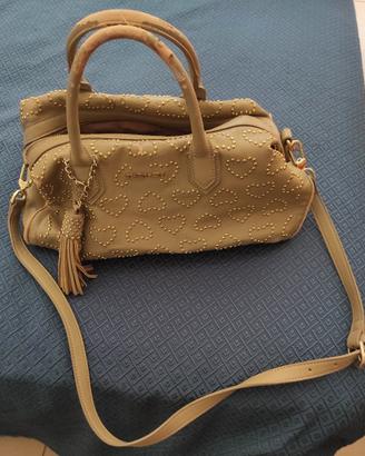 borsa twin set con manici rovinati