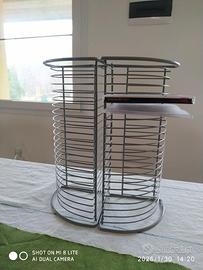 Porta CD in metallo IKEA