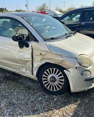 Fiat 500 Lounge 1.2 incidentata