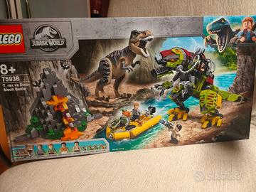 Lego Jurassic World T-rex e Dino Mech LEGO 75938