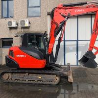 Miniescavatore Kubota KX 080-4, braccio triplice