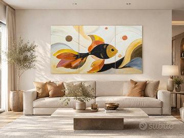 Quadro figurativo decorativo contemporaneo