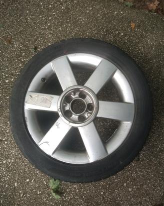 quattro cerchi in lega Audi 195/50/R16 completi di