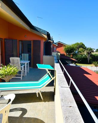 Appartamento con ampio terrazzo e 2 camere letto