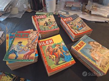 fumetti miki e blek librettino 