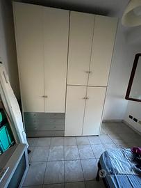 Armadio 6 ante e cassetti