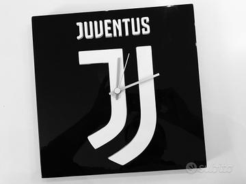 Orologio Logo Juventus 2017. 30x30 cm laccato
