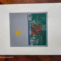 Litografia prova autore Bacosi