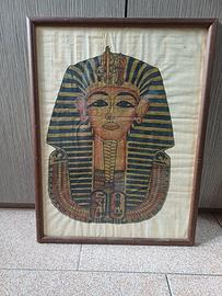 Quadro maschera faraone egiziano tutankhamon