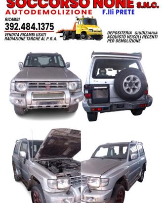 Ricambi Pajero V20 2.5 cod. mot. 4D56