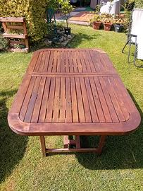 tavolo giardino 150x100 cm ( allungabile)