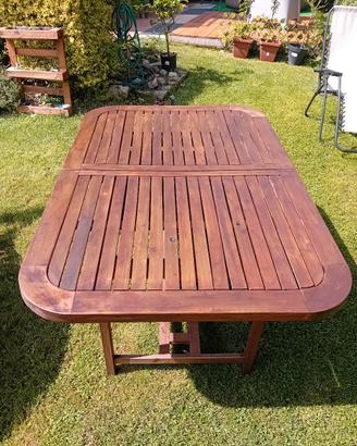 tavolo giardino 150x100 cm ( allungabile)