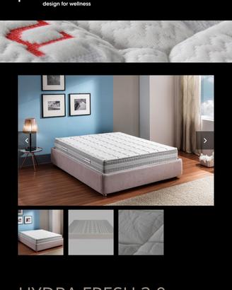  Letto matrimoniale Perdormire  Hydra Fresh 3.0