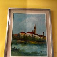 Quadro "la Pordenone" di Gino Marta