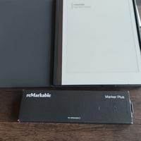 Remarkable 2, cover type folio e marker plus