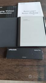 Remarkable 2, cover type folio e marker plus