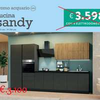 Cucina Componibile linearer Pronta consegna