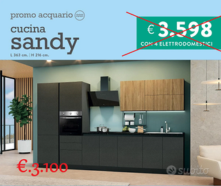 Cucina Componibile linearer Pronta consegna