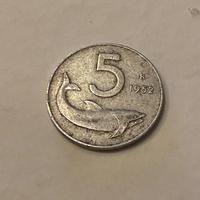 Monete 5 lire del 1952