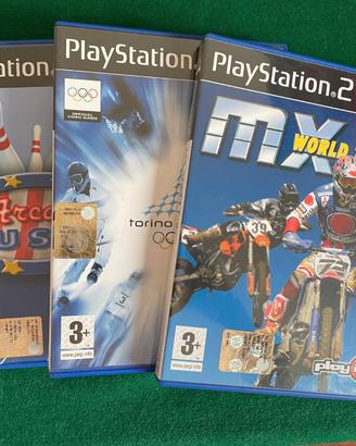 3 videogiochi per ps2 originali