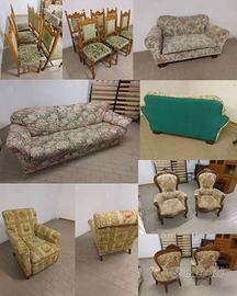 Divani, poltrone e sedie vintage