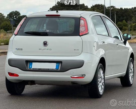 Fiat punto evo a metano bianca 2011
