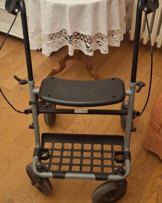 Deambulatore con cestello